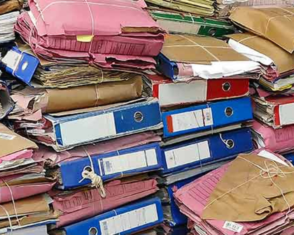 Archive files ready for on-demand shredding
