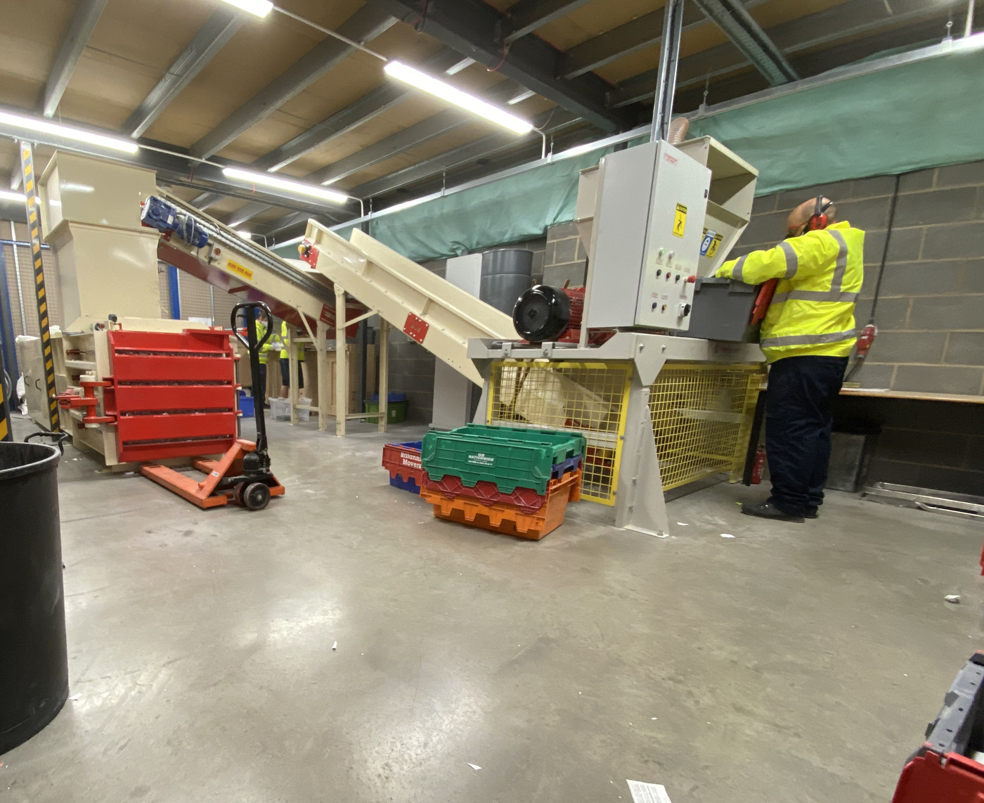 Bradshaw industrial shredding equipment